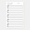 Search for music post it notes Pianist