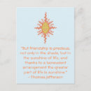 Search for friendship quotes postcards Sun