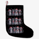 Search for cat lover christmas stockings Festive