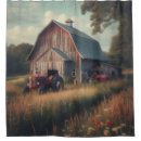 Search for tractor shower curtains Vintage