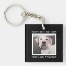 Search for black and white dog key rings Puppy
