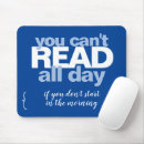 Search for book lovers mousepads Books