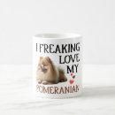 Search for pomeranian dog coffee mugs Cute