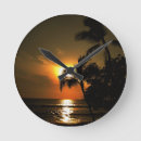 Search for tropical palm trees clocks Hawaiian