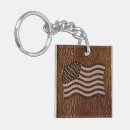 Search for leather look key rings Brown