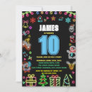 Search for glow birthday invitations Funny