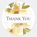Search for yellow thank you stickers Watercolor