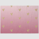 Search for pink heart tissue paper Gold