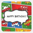 Search for comic books stickers For kids
