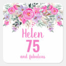 Search for 75th birthday party stickers Script
