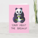 Search for breakup cards Sorry