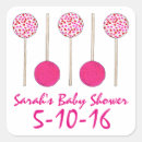 Search for cake pop stickers Baby shower