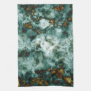 Search for dark green background tea towels Black