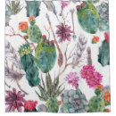 Search for cactus shower curtains Vintage