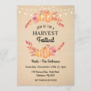 Search for fall festival invitations Harvest