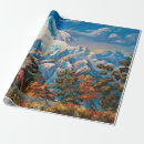 Search for mountain wrapping paper Autumn