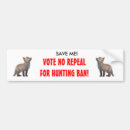 Search for anti hunting bumper stickers Wildlife