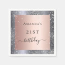 Search for silver and gold napkins Party