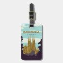 Search for spain luggage tags Illustration