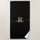Search for black and gold beach towels Chic