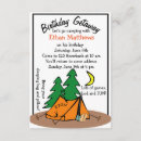 Search for funny camping invitations Summer