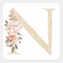 Search for monogram letter n stickers Initial