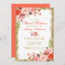 Search for sweet peach invitations Vintage