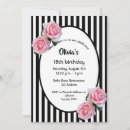 Search for modern eighteen birthday invitations 18 years old eighteen