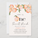 Search for one sweet peach Peach first birthday