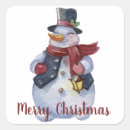 Search for smiling snowman stickers Winter