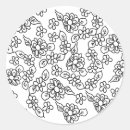 Search for black and white drawing stickers Cute