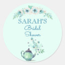 Search for baby shower tea stickers Garden party