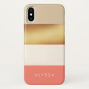 Search for coral gold iphone cases Feminine