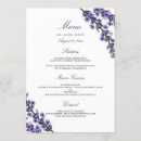 Search for lavender dinner menus Elegant