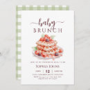 Search for brunch baby shower invitations Watercolor