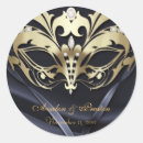 Search for black and gold masquerade stickers Mardi gras