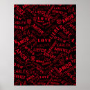 Search for the word love posters Text