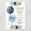 Search for virtual baby shower Blue