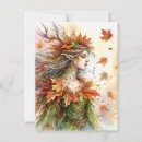 Search for fall faeries postcards Whimsical