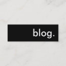 Search for blogs business cards Journalist