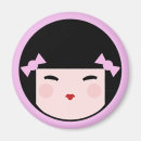 Search for kokeshi magnets Doll