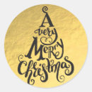 Search for gold foil christmas stickers Trendy
