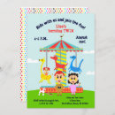 Search for merry birthday invitations Amusement park
