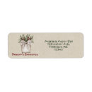 Search for seasons greetings return address labels Elegant