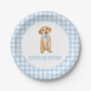 Search for puppy plates Golden retriever
