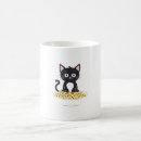 Search for black cats mugs Funny black cat