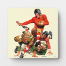 Search for football plaques Norman rockwell