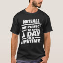 Search for netball tshirts Saying