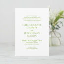 Search for lime green wedding invitations Elegant
