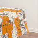 Search for blue and white pattern tablecloths Animals